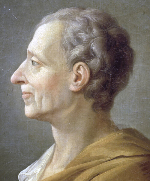 Portrait of Montesquieu