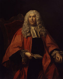 Portrait of Sir William Blackstone, National Portrait Gallery